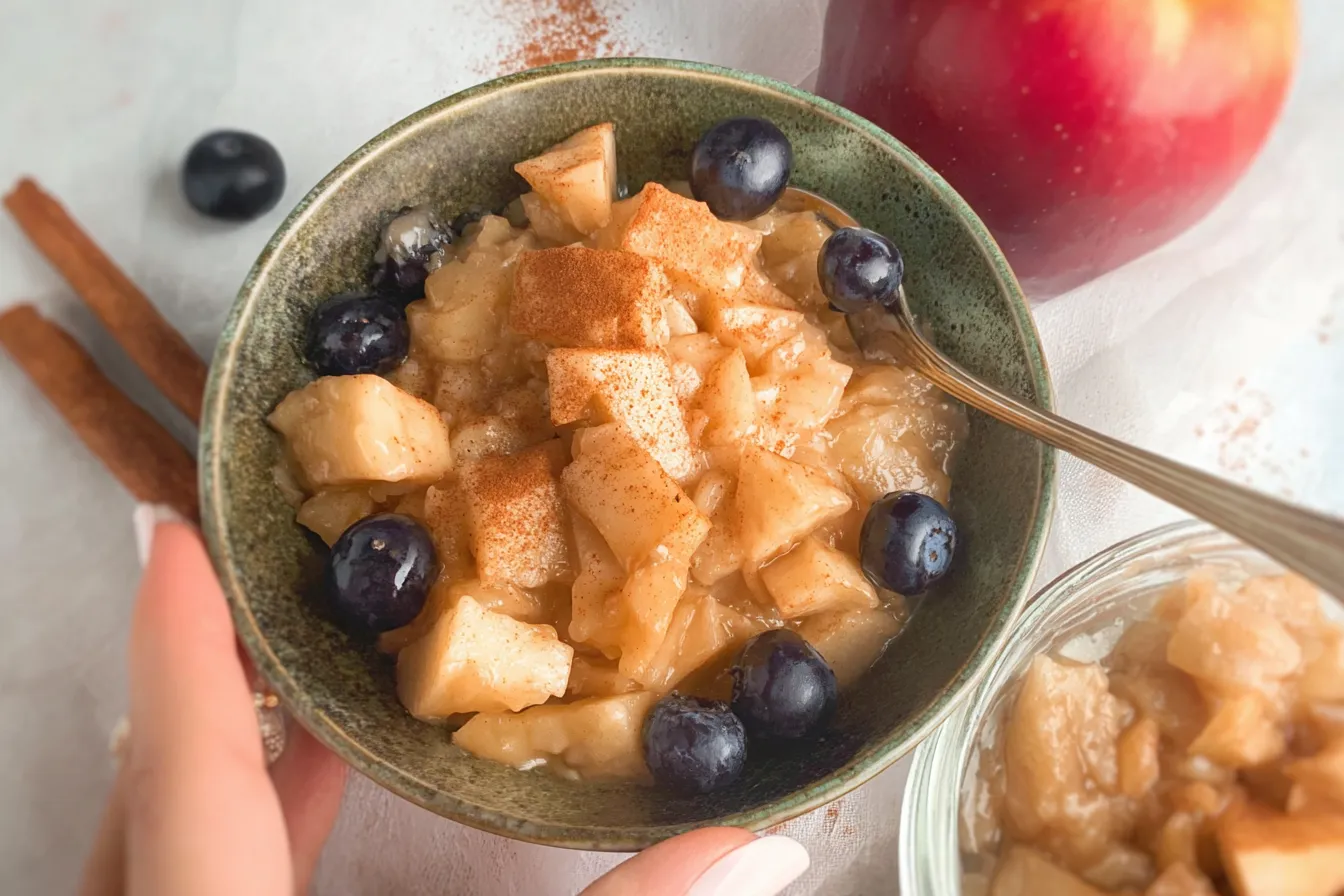 Stewed Apples With Ginger And Cinnamon