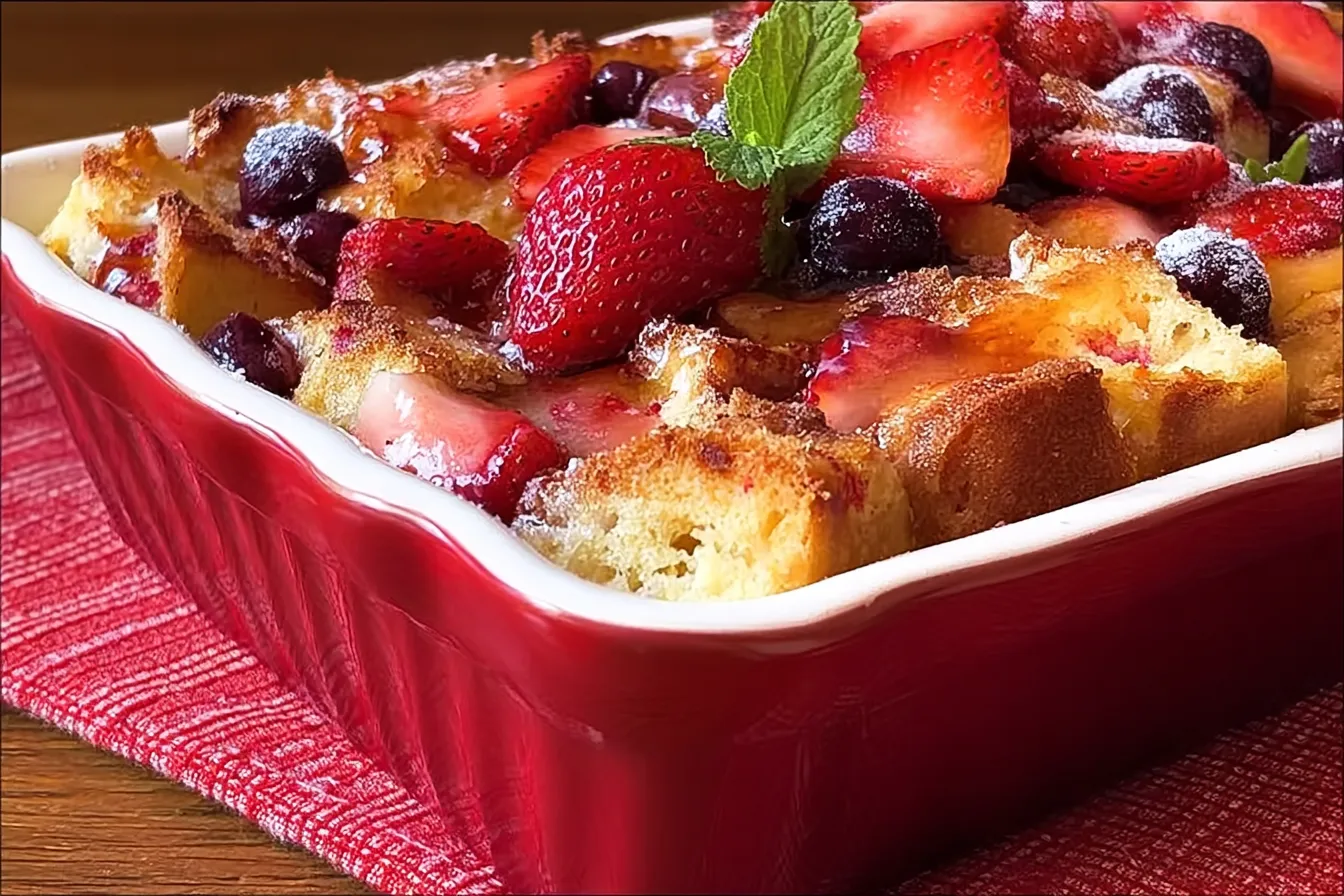 Strawberry French Toast Casserole: A Sweet Morning Treat 4 Strawberry French Toast Casserole