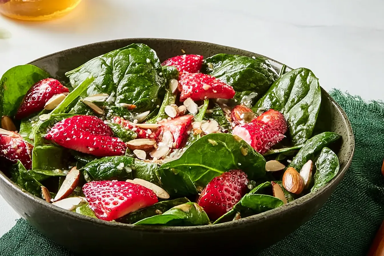 Strawberry Spinach Salad