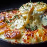 Creamy Cheesy Scalloped Potatoes Dish