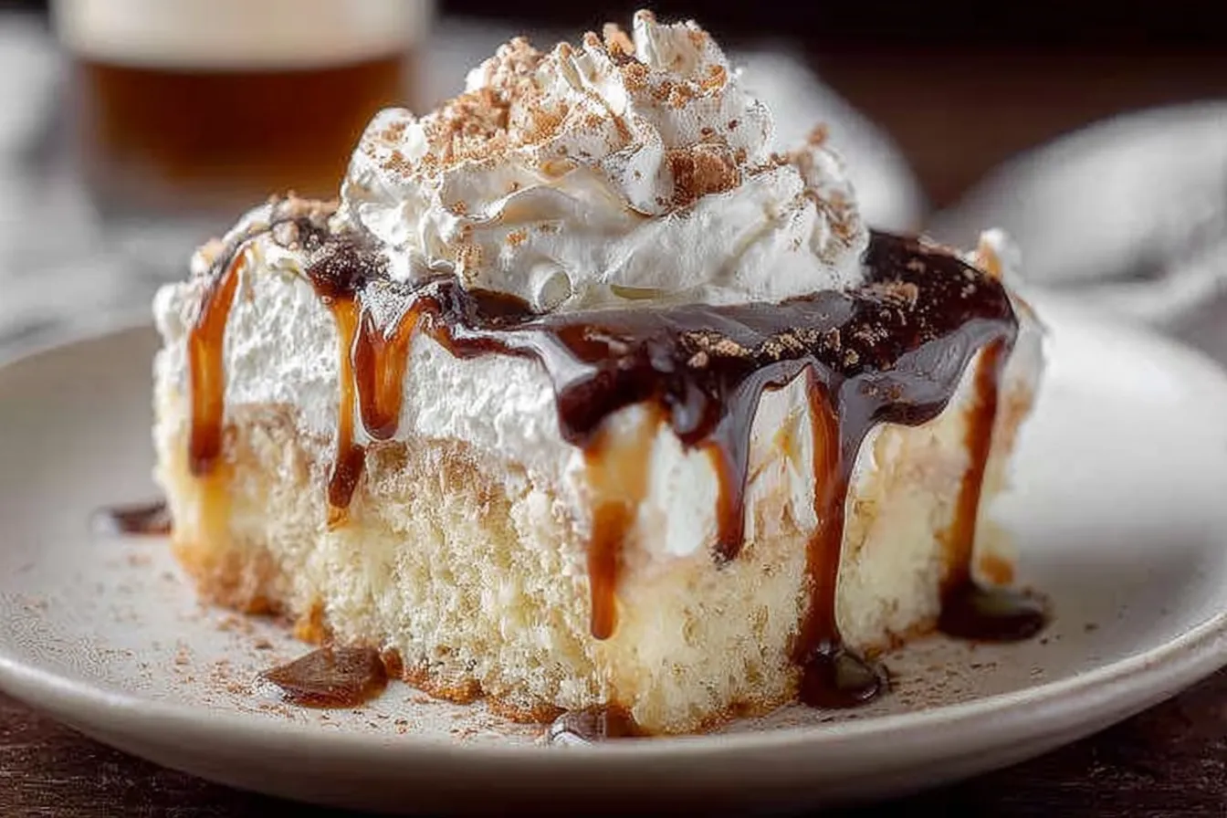 The White Russian Poke Cake – Easy Boozy Dessert Recipe