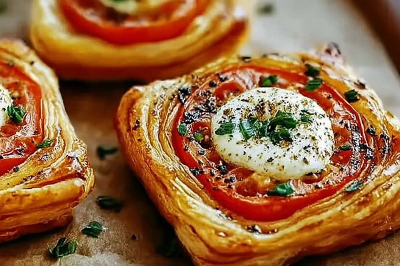 Tomato Tartlets with Puff Pastry: An Incredible 5-Step Recipe