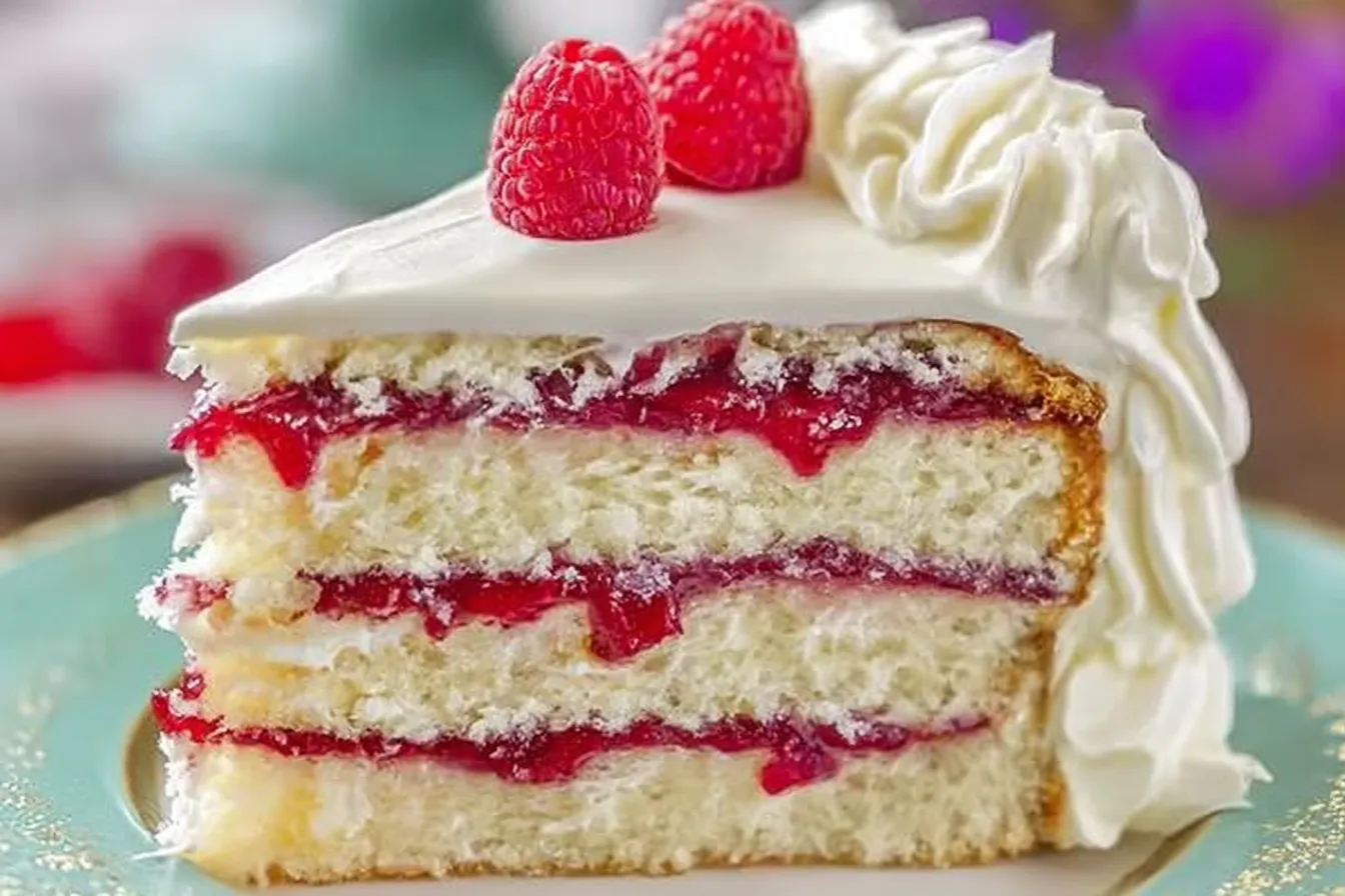 White Chocolate Raspberry Layer Cake – Sweet & Decadent Delight 4 White Chocolate Raspberry Layer Cake – Sweet, Fruity, & Decadent