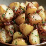 Crispy Bangin’ Breakfast Potatoes Served Hot
