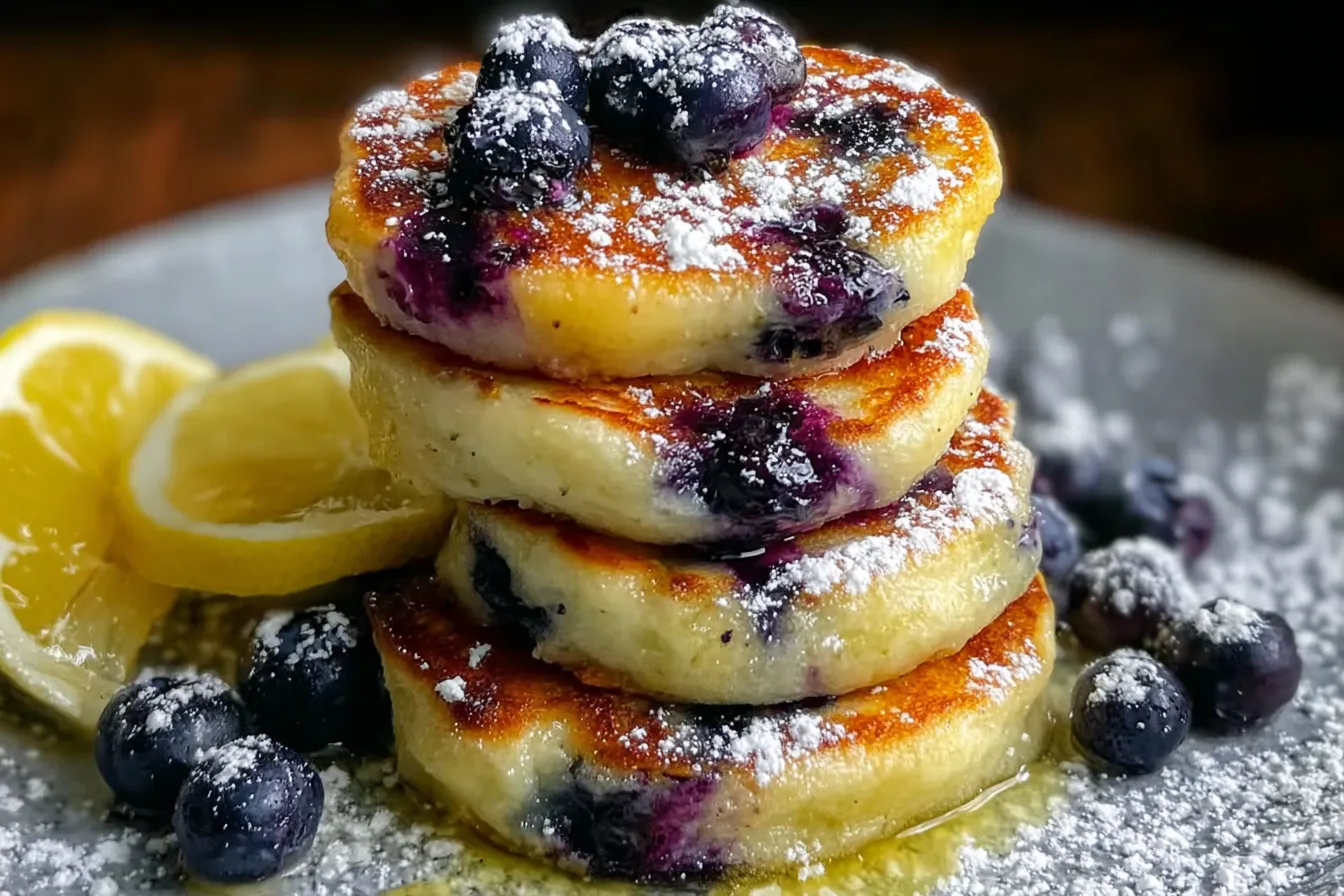  Blueberry Lemon Pancake Bites Recipe