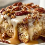 Delicious Butter Pecan Praline Poke Cake—Southern Comfort Food