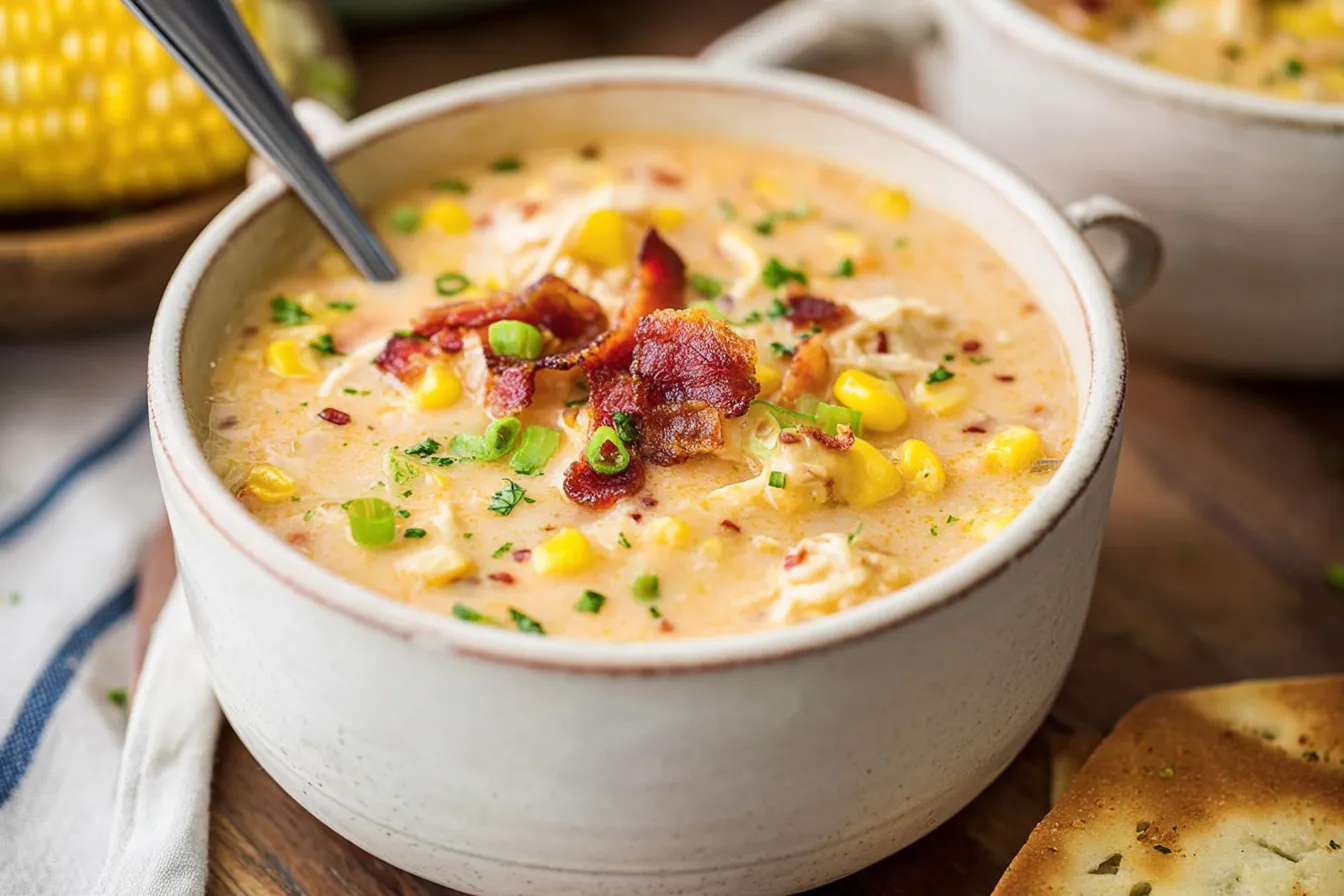 Chicken Corn Chowder: A Comforting Bowl of Deliciousness 4 Chicken Corn Chowder