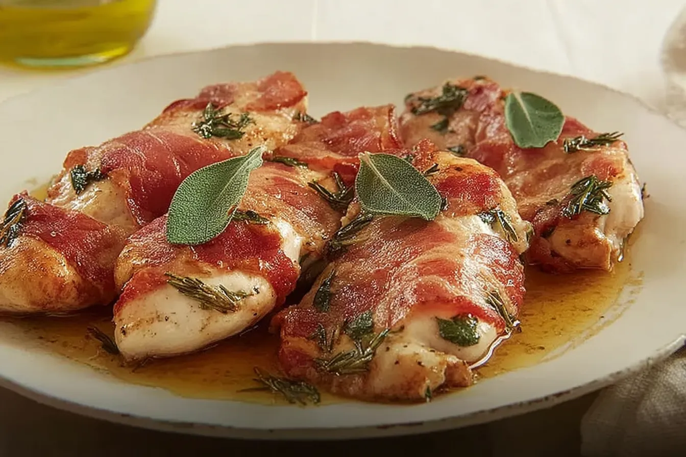 Chicken Saltimbocca