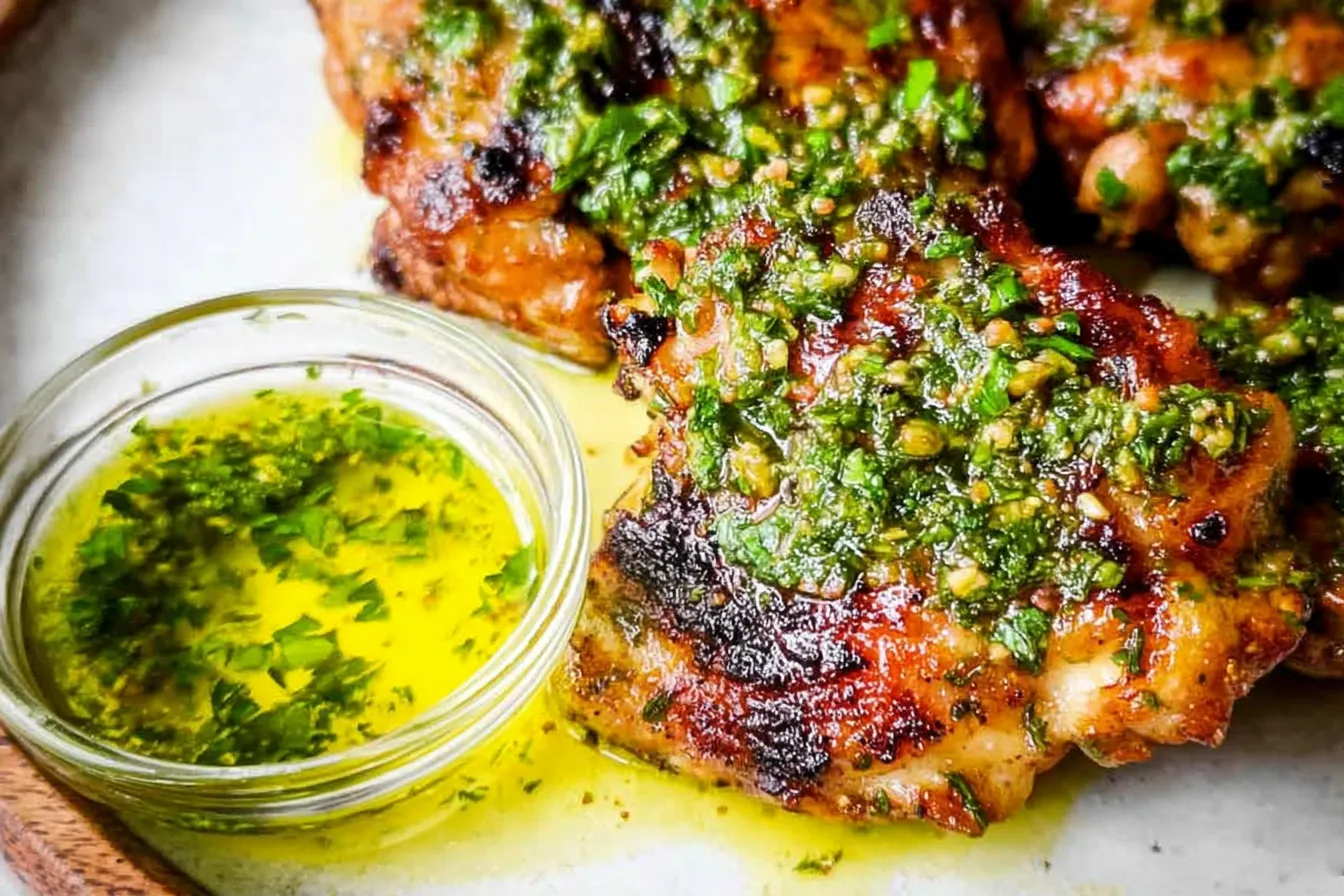Chimichurri Chicken Thighs