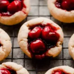Chocolate Cherry Pie Cookies Fresh Out of the Oven