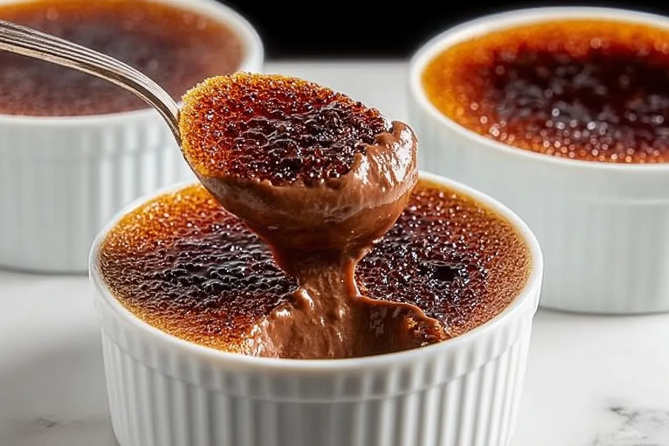 Chocolate Chocolate Creme Brulee Recipe