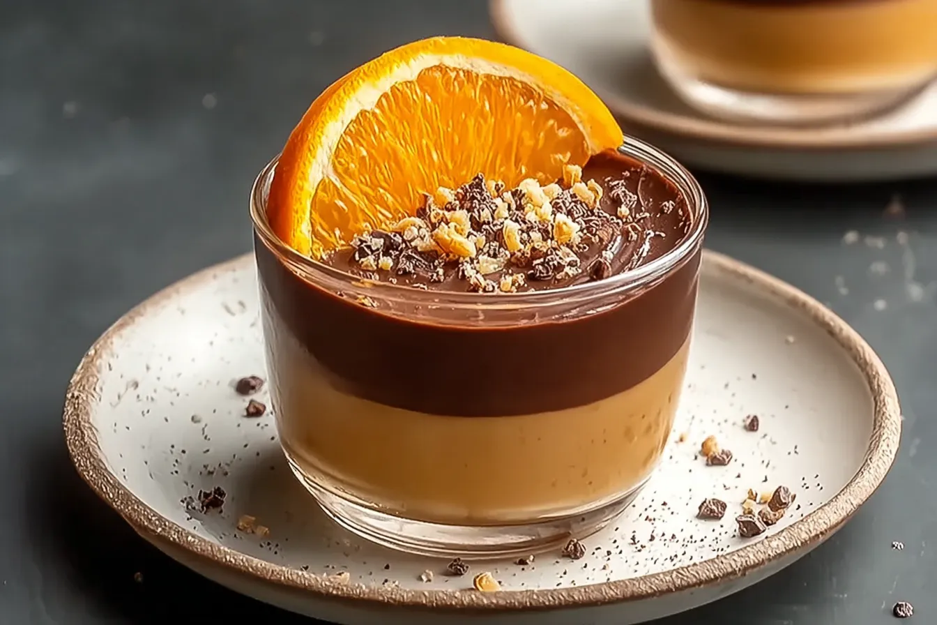 Chocolate Orange Posset