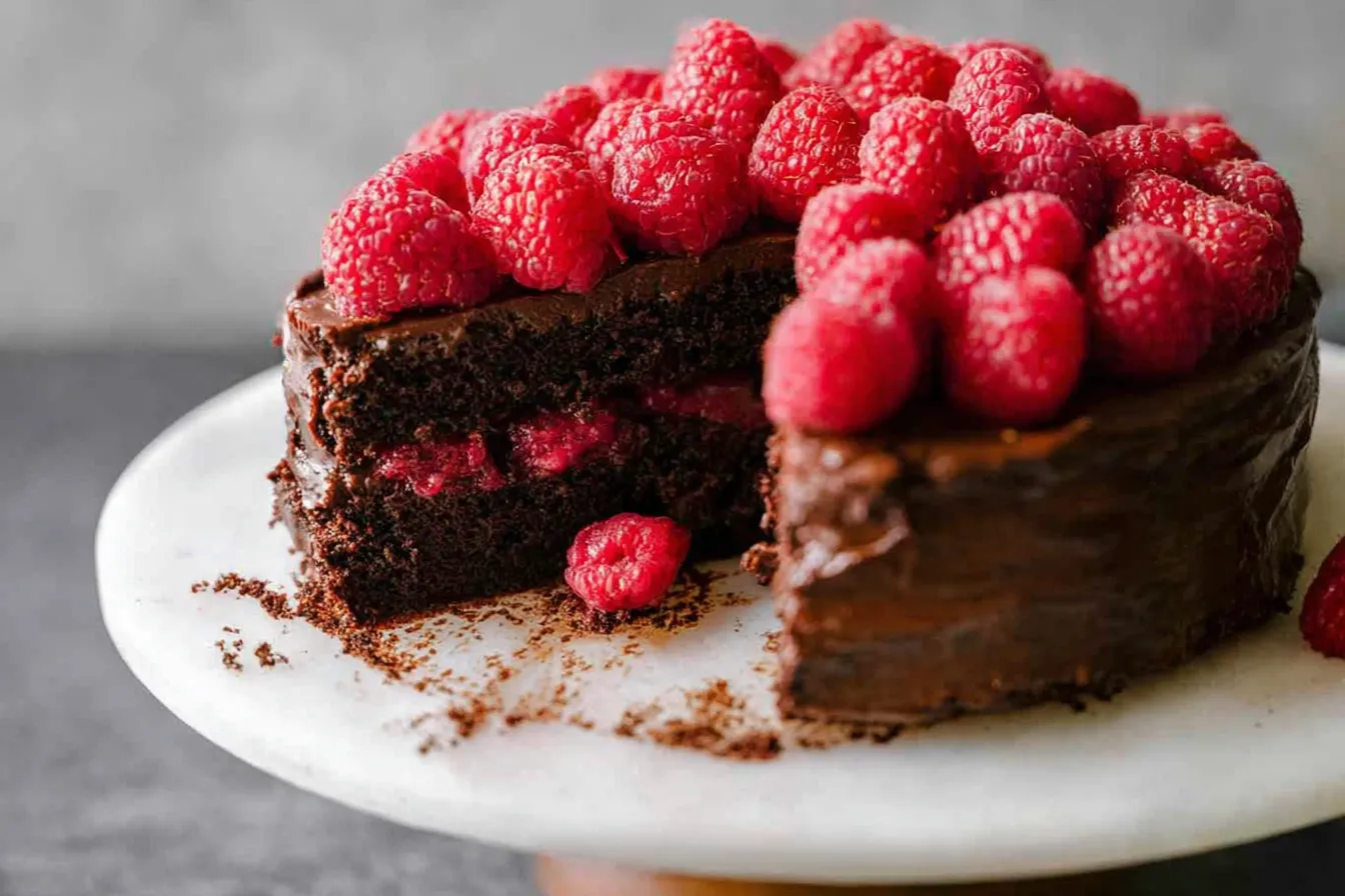 Chocolate Raspberry Cake 