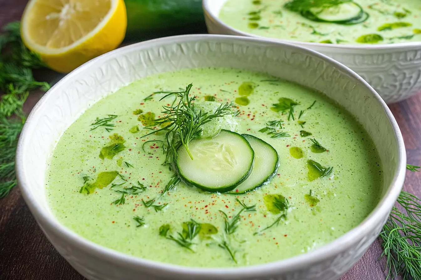 Cold Cucumber Soup