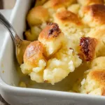 Delicious Comforting Old Fashioned Bread Pudding in a Dish