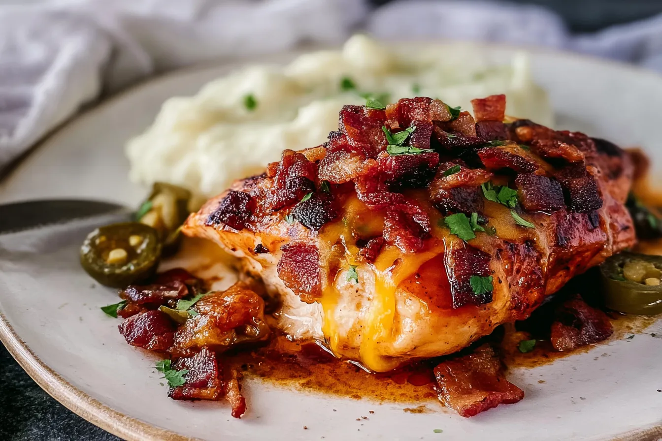 Cowboy BBQ Bacon Cheddar Chicken