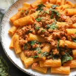 Creamy Sausage Rigatoni: Delicious and Comforting Dish