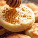 Fluffy Crumpets Freshly Made