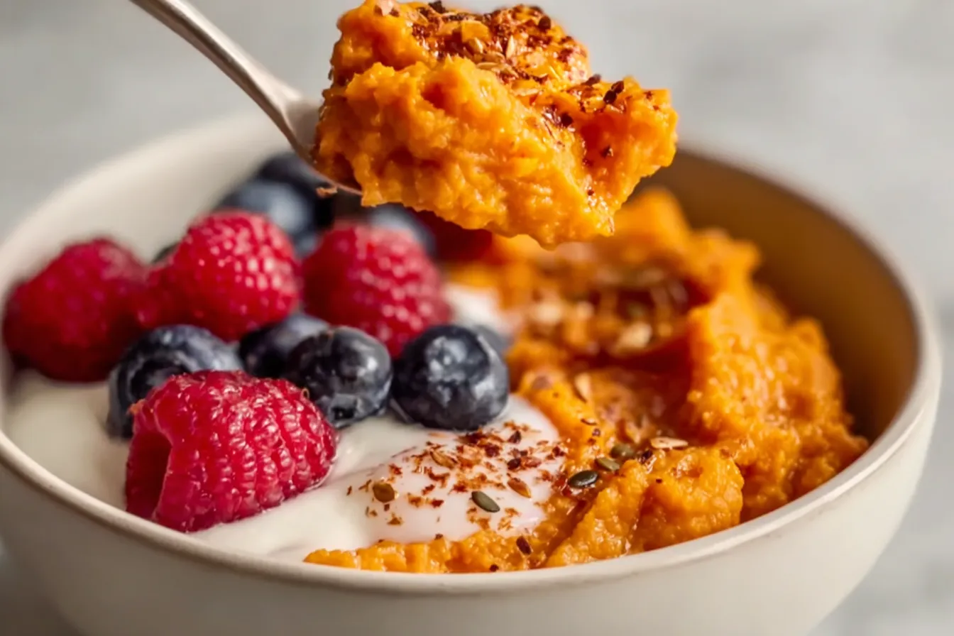 Delicious Sweet Potato Breakfast Bowl