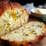 Easy 2-Ingredient Cottage Cheese Bread - Healthy & Tasty!