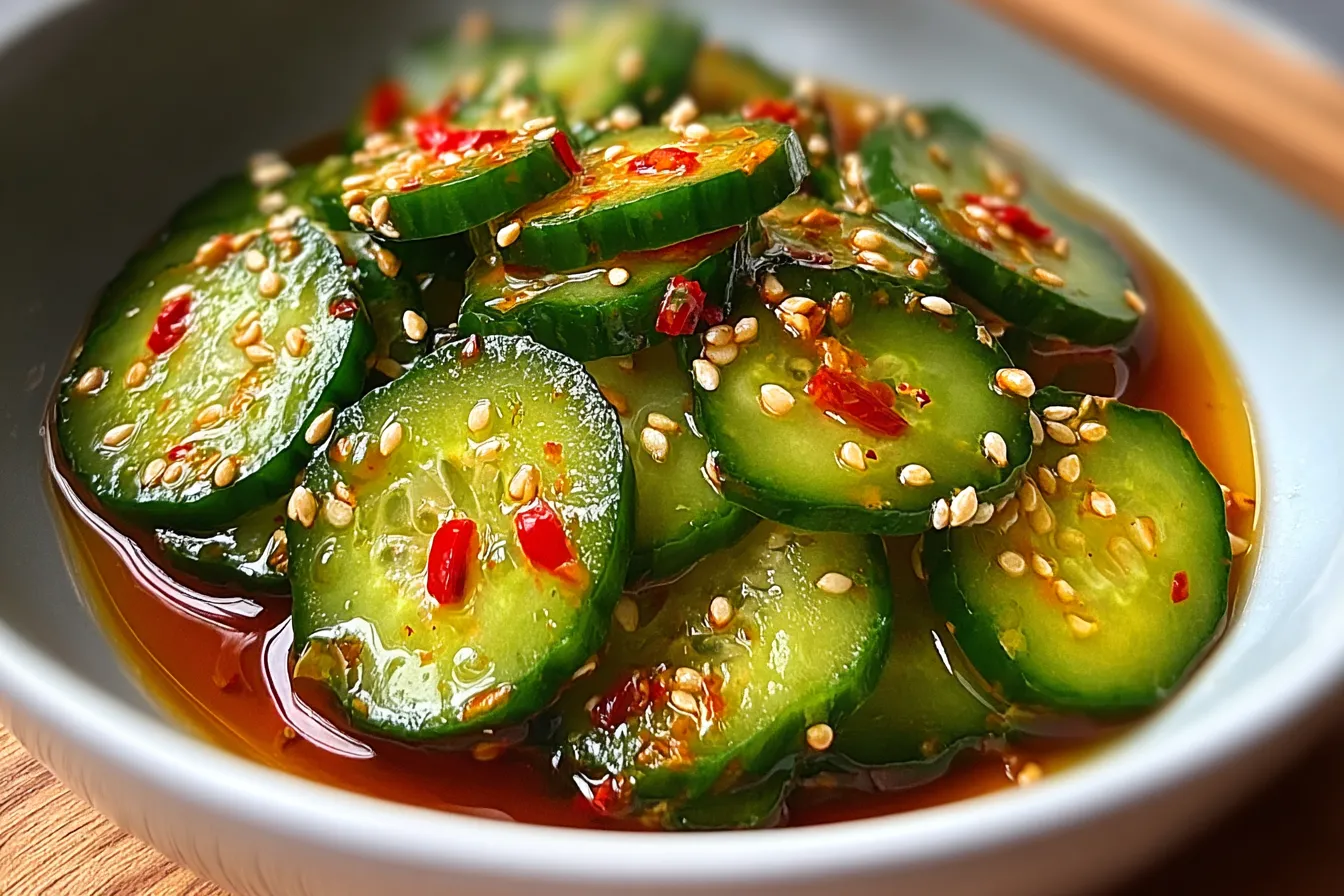 Easy Asian Cucumber Salad