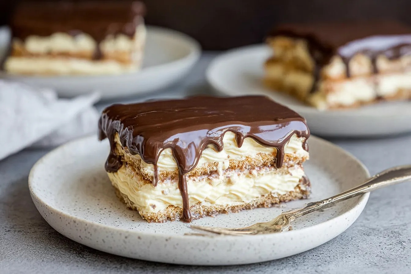 Easy Chocolate Eclair Cake