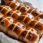 Easy Hot Cross Buns Fresh from the Oven
