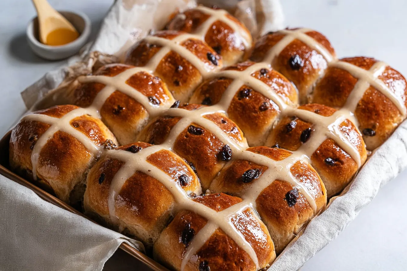 Easy Hot Cross Buns