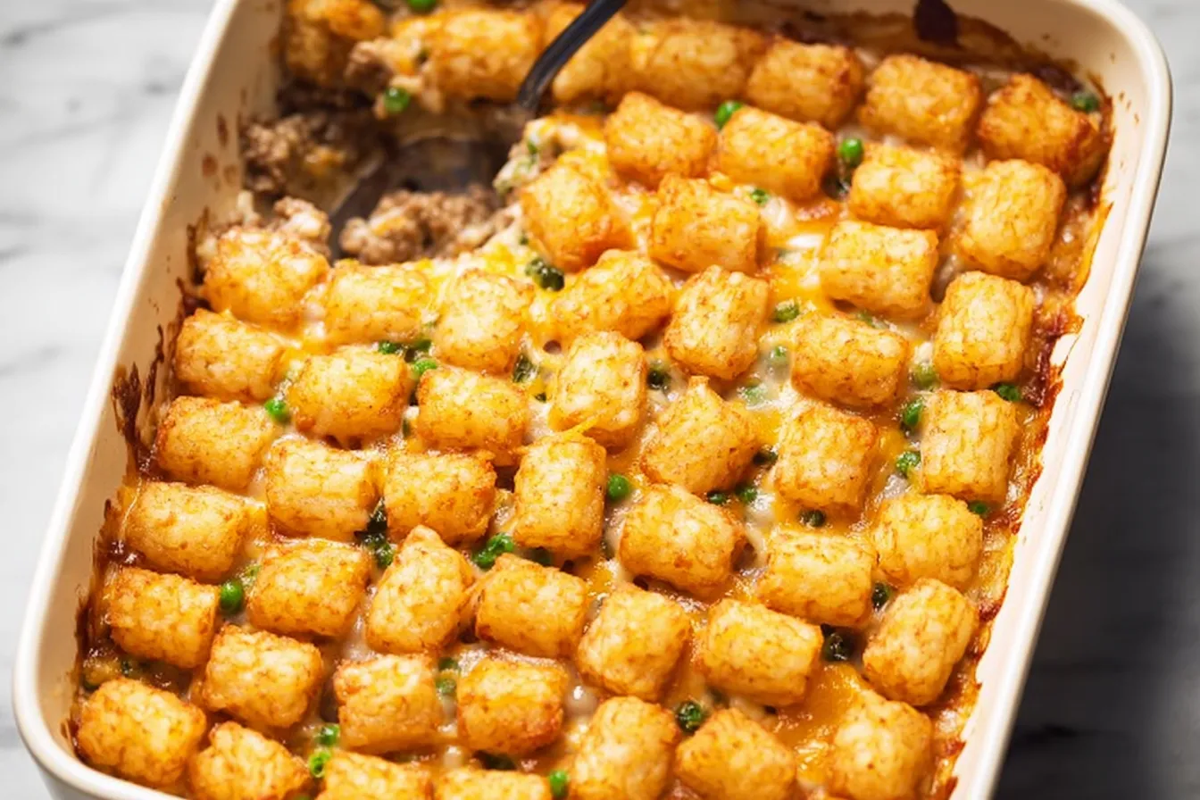 Easy Tater Tot Casserole That Everyone Will Love! 4 Easy Tater Tot Casserole