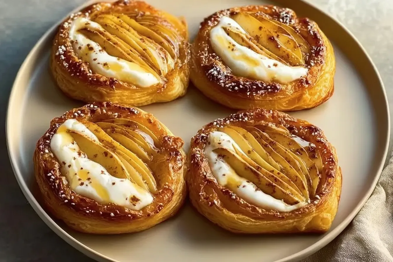 Espresso Apple Cream Cheese Danish