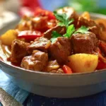 Delicious Goulash in a Bowl