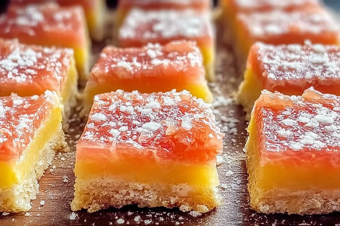 Grapefruit Bars