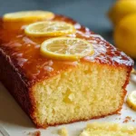 Healthy Greek Yogurt Lemon Loaf Cake Fresh from the Oven
