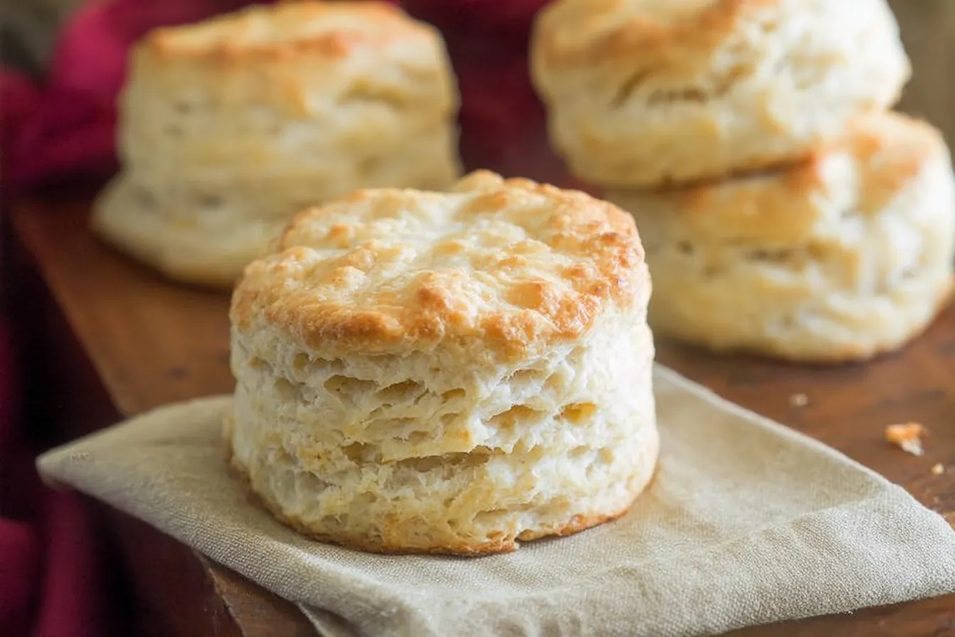 Homemade Biscuits (The Best Biscuit Recipe!) - So Fluffy! 4 Homemade Biscuits (The Best Biscuit Recipe!)