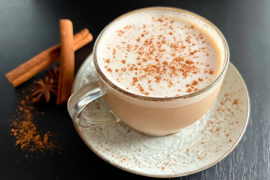 Homemade Vanilla Cinnamon Milk Tea - Cozy & Delicious!