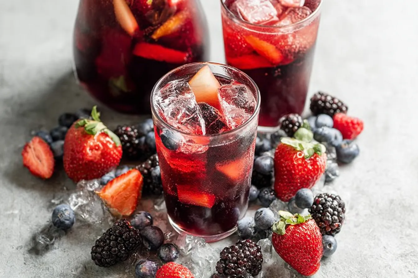 Iced Tea Berry Sangria