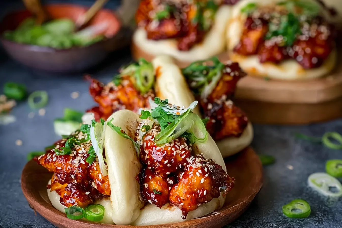 Korean Chicken Bao: Discover This Flavorful Delight! 4 Korean Chicken Bao