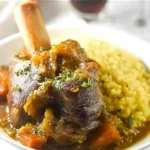 Mouthwatering Lamb Shanks Osso Buco Style Dish