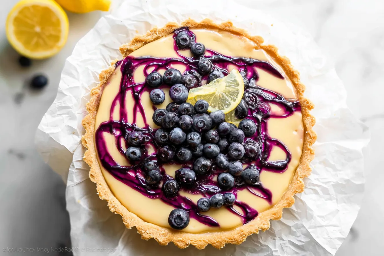 Lemon Blueberry Tart