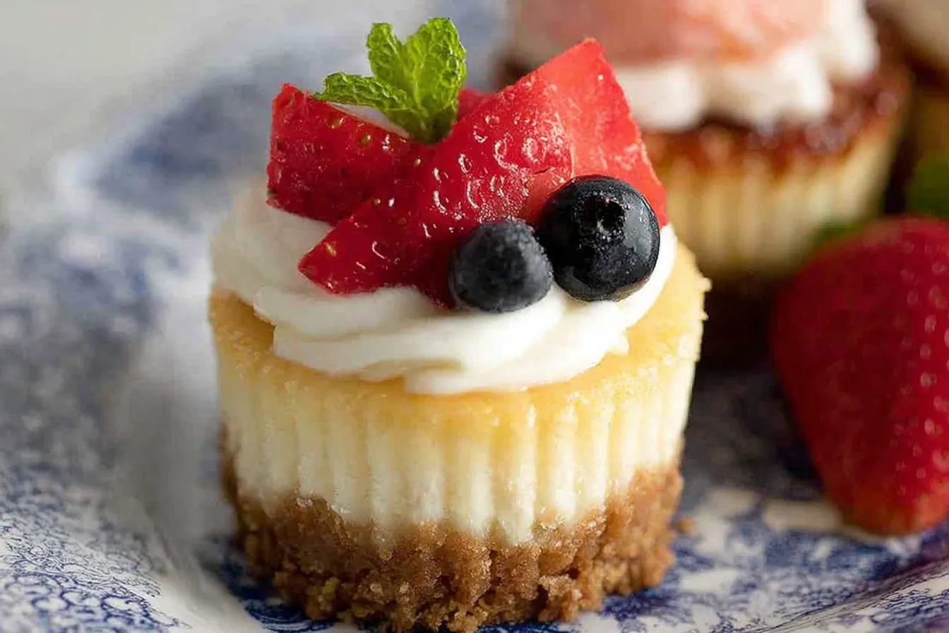 Mini Cheesecakes: A Sweet Treat You Can't Resist! 4 Mini Cheesecakes
