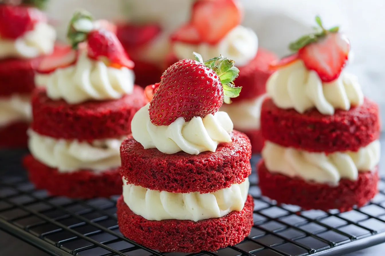 MINI RED VELVET CAKES 