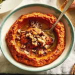 Muhammara Dip in a Bowl – Healthy Middle Eastern Delight
