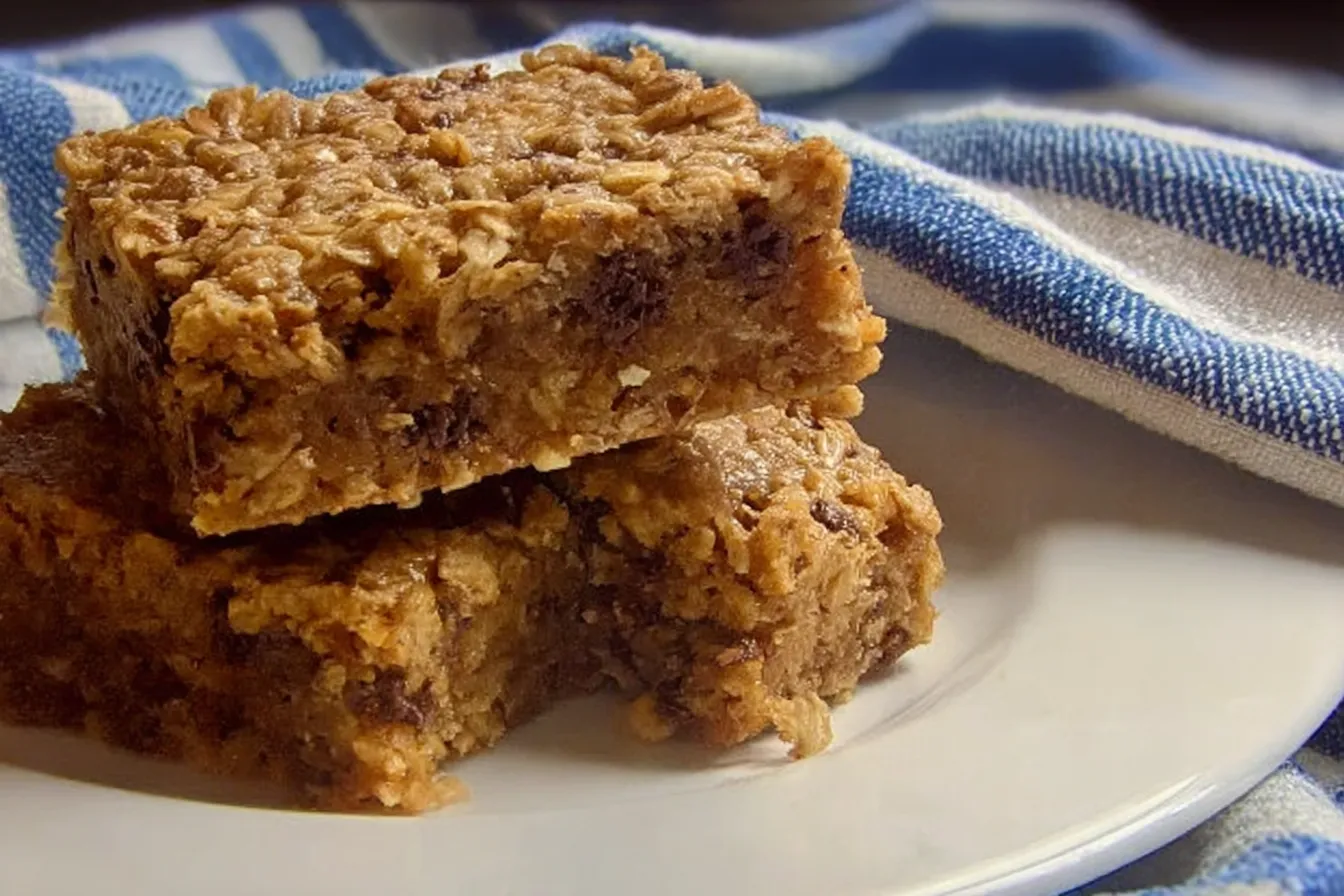 Oatmeal Peanut Butter Bars