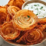 Crispy Onion Ring Chips Ready to Enjoy