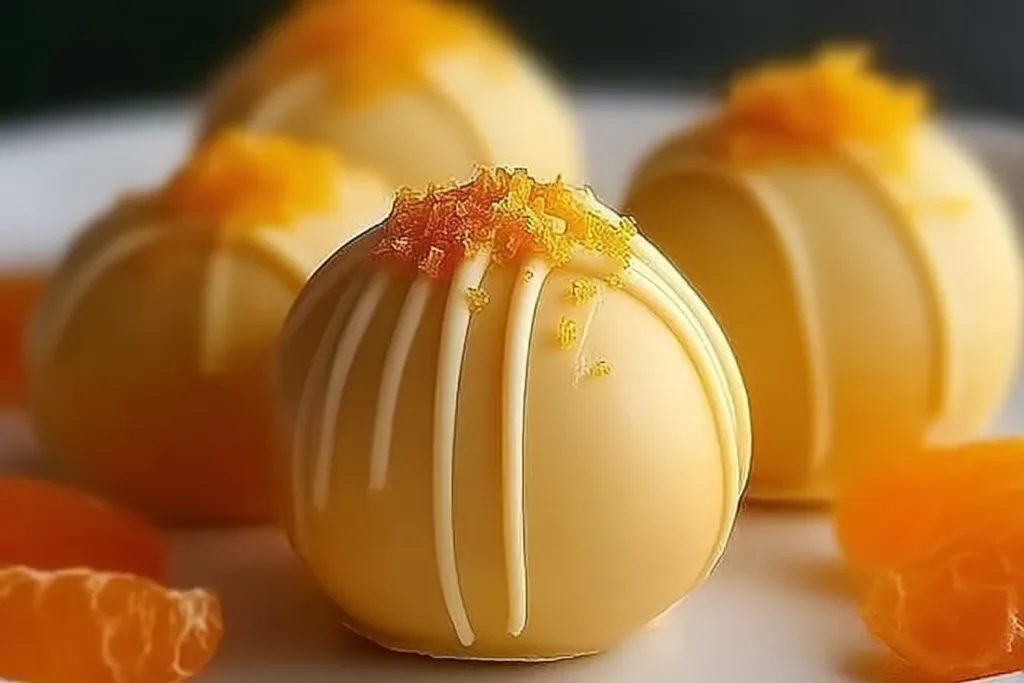 Orange Creamsicle Truffles - A Sweet Delight