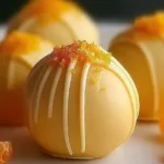 Orange Creamsicle Truffles - A Sweet Delight