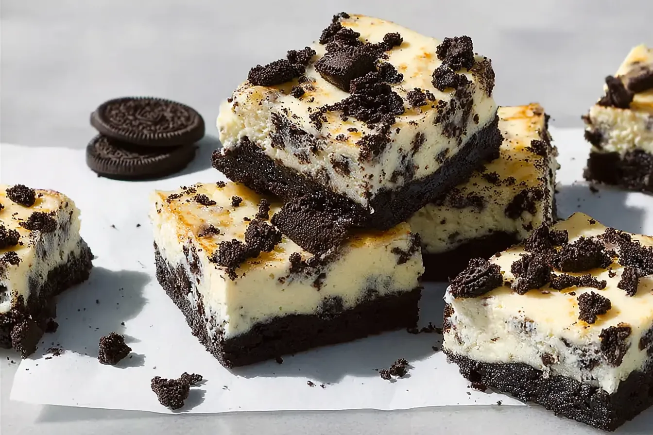 Oreo Cheesecake Bars