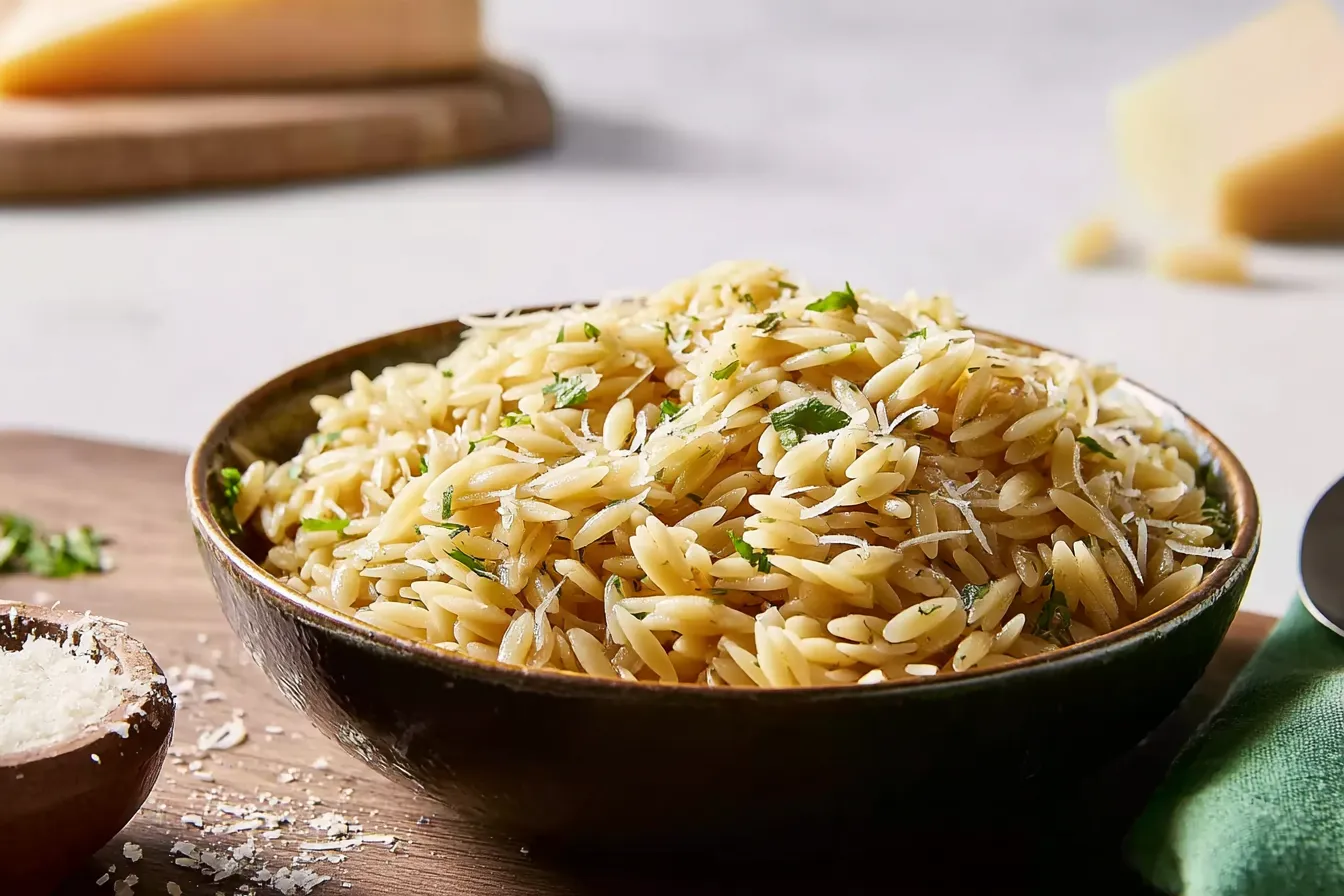 Parmesan Garlic Orzo: A Deliciously Comforting Delight 4 Parmesan Garlic Orzo