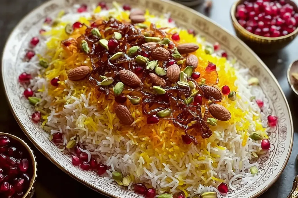 Persian Jeweled Rice - A Vibrant Culinary Delight