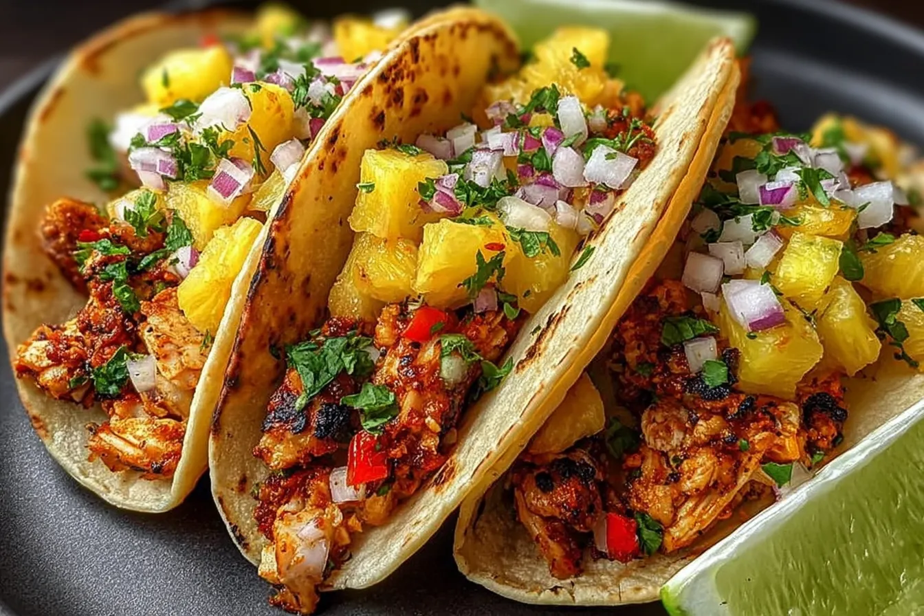 Pineapple Chicken Tacos: A Delicious & Easy Recipe